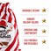 Zafaa Home Merry Christmas Gift Sack &ndash; Large 65x45cm Holiday Gift Bag with Candy Cane Stripes, Durable and Reusable Santa Sack for Gifts and Toys