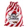 Zafaa Home Merry Christmas Gift Sack &ndash; Large 65x45cm Holiday Gift Bag with Candy Cane Stripes, Durable and Reusable Santa Sack for Gifts and Toys
