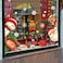Zafaa Home Merry Christmas Window Stickers &ndash; Festive Holiday Decals for Glass Surfaces, Reusable and Easy-to-Apply Christmas Decorations