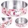 Nonstick Springform Cake Tin 3-Piece Set &ndash; Leakproof Cheesecake Pan with Removable Bottom, Durable Baking Cake Mould Set for Cheesecake, Desserts &amp; Baking Essentials