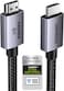 UGREEN 8K HDMI 2.1 Cable 3M, 48Gbps Certified Ultra High-speed HDMI Cord, 8K@60HZ,4K@240HZ/144HZ/120HZ, Support eARC/Dolby/HDR 10+/HDCP 2.2&amp;2.3, Compatible for PS5/Xbox Series X/MacBook Pro/Blu-ray
