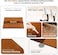 First Wave SlimGuard Felt Laptop Sleeve 15" &ndash; Slim Protective Case with Elastic Band, Compatible with MacBook &amp; SurfaceBook, Includes Free USB Cable &ndash; Caramel Brown