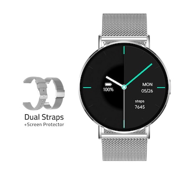 TCH LX1 Moon Bluetooth Calling Smartwatch with HD Display, Fitness Tracker, Heart Rate Monitor &amp; Smart Notifications- International Version