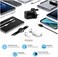 CROWNYX 35W GaN PD Fast Charger   USB C Wall Charger with Power Delivery   Type-C Fast Charging Adapter for iPhone 16/15/14/13/12, Samsung S25/S24/S23, iPad, MacBook Air, Pixel, OnePlus (Black)
