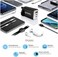 CROWNYX 65W GaN Fast Charger with 2 USB-C PD &amp; 1 USB-A QC 3.0 Port, 3-Port Wall Charger Adapter, UK 3-Pin Plug, PPS/PD Fast Charging for MacBook, iPhone 16/15/14, Samsung, iPad, Pixel, Laptops