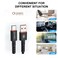 CROWNYX USB-A to USB-C Cable 1M, USB 3.0 Fast Charging &amp; 5Gbps Data Transfer Cord Compatible with Samsung, iPhone 17/16/15 Series, Note 20 Ultra, Huawei, iPad Mini 7, PS5 Controller