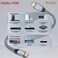 CROWNYX CROWNYX HDMI Cable 2M 8K HDMI 2.1 Ultra HD High-Speed 48Gbps 8K@60Hz, Braided Cord eARC Dynamic HDR Dolby Vision Compatible with MacBook Pro PS5 Switch TV Xbox Roku UHD TV Blu-ray Projector