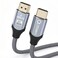 CROWNYX CROWNYX HDMI Cable 3M 8K HDMI 2.1 Ultra HD High-Speed 48Gbps 8K@60Hz Braided Cord eARC Dynamic HDR Dolby Vision Compatible with MacBook Pro PS5 Switch TV Xbox Roku UHD TV Blu-ray Projector