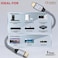 CROWNYX CROWNYX HDMI Cable 5M 8K HDMI 2.1 Ultra HD High-Speed 48Gbps 8K@60Hz Braided Cord eARC Dynamic HDR Dolby Vision Compatible with MacBook Pro PS5 Switch TV Xbox Roku UHD TV Blu-ray Projector