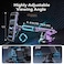 CROWNYX CCH-100 Car Phone Holder 2 in 1 Dashboard &amp; Air Vent Mount, Strong Vacuum Suction Mechanical Mobile Stand,Universal Compatible with iPhone 13-17, Samsung &amp; Android Phones