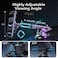 CROWNYX CAC-150 Magnetic Car Phone Holder Compatible for iPhone 13-17 &amp; Android, 2-in-1 Dashboard Air Vent Mount, Strong Magnetic Suction, Universal for Samsung Huawei OnePlus