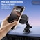 CROWNYX CAC-150 Magnetic Car Phone Holder Compatible for iPhone 13-17 &amp; Android, 2-in-1 Dashboard Air Vent Mount, Strong Magnetic Suction, Universal for Samsung Huawei OnePlus