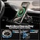 CROWNYX CROWNYX 2 in 1 Dashboard &amp; Air Vent Mount, 360&deg; Rotation Car Phone Holder (CAC-200, Magnetic Holder+ Wireless Type- c Charger)