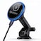 CROWNYX CROWNYX 2 in 1 Dashboard &amp; Air Vent Mount, 360&deg; Rotation Car Phone Holder (CAC-200, Magnetic Holder+ Wireless Type- c Charger)