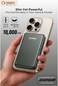 CROWNYX Magnetic Wireless Power Bank 10000mAh, 15W MagSafe Fast Charging, Slim Portable Battery Pack, USB-C Input &amp; Output, Strong Magnetic Hold, LED Indicator for iPhone 12/13/14/15/16/17 Series