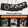 CROWNYX Magnetic Case for iPhone 15, Compatible With Wireless Charging, Ultra Slim Drop Resistant Cover, Anti-Slip, Carbon Fiber