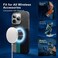 CROWNYX Magnetic Case for iPhone 15 Pro, Compatible With Wireless Charging, Ultra Slim Drop Resistant Cover, Anti-Slip, Carbon Fiber