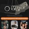 CROWNYX Magnetic Case for iPhone 16 Pro, Compatible With Wireless Charging, Ultra Slim Drop Resistant Cover, Anti-Slip, Carbon Fiber