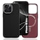 CROWNYX Magnetic Case for iPhone 16 Pro, Compatible With Wireless Charging, Ultra Slim Drop Resistant Cover, Anti-Slip, Carbon Fiber