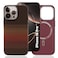 CROWNYX Magnetic Case for iPhone 16 Pro, Compatible With Wireless Charging, Ultra Slim Drop Resistant Cover, Anti-Slip, Carbon Fiber