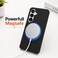 CROWNYX Premium Leather Case for Samsung Galaxy s26 Magnetic Shockproof Cover, Anti-Scratch, Slim Protective Back with Raised Camera Protection (Black)