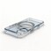 CROWNYX Clear Case for iPhone 17 Cover with 360&deg; Spin Ring Stand, Compatible with Wireless Charging, Military-Grade Protection, Anti-Yellowing Transparent, Scratch-Resistant, Ultra Slim Case