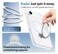 CROWNYX Clear Case for iPhone 17 Air Cover with 360&deg; Spin Ring Stand, Compatible with Wireless Charging, Military-Grade Protection, Anti-Yellowing Transparent, Scratch-Resistant, Ultra Slim Case