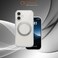 CROWNYX Clear Case for iPhone 16 Cover with 360&deg; Spin Ring Stand, Compatible with Wireless Charging, Military-Grade Protection, Anti-Yellowing Transparent, Scratch-Resistant, Ultra Slim Case
