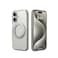 CROWNYX Clear Case for iPhone 16 Cover with 360&deg; Spin Ring Stand, Compatible with Wireless Charging, Military-Grade Protection, Anti-Yellowing Transparent, Scratch-Resistant, Ultra Slim Case
