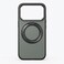 CROWNYX 360&deg; Magnetic Ring Stand Case for iPhone 17 Pro Max, Wireless Charging Compatible Slim Protective Cover, Rotating Metal Kickstand, Shockproof Matte Finish, Camera Protection, Anti-Fingerprint