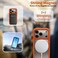 CROWNYX Premium Case for iPhone 17 Pro with Built-In Camera Protection