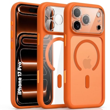CROWNYX Premium Case for iPhone 17 Pro with Built-In Camera Protection