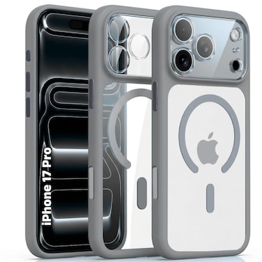 CROWNYX Premium Case for iPhone 17 Pro with Built-In Camera Protection