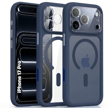 CROWNYX Premium Case for iPhone 17 Pro with Built-In Camera Protection