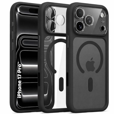 CROWNYX Premium Case for iPhone 17 Pro with Built-In Camera Protection