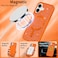 CROWNYX Luxury Glitter Case Compatible with iPhone 16, Magnetic Sparkle Rhinestone Diamond Protective Phone Cover with Camera Protection, Slim Shockproof Bling Case for Women and Girls