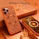 CROWNYX Luxury Glitter Case Compatible with iPhone 16 Pro, Magnetic Sparkle Rhinestone Diamond Protective Phone Cover with Camera Protection, Slim Shockproof Bling Case for Women and Girls