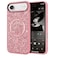 CROWNYX Luxury Glitter Case Compatible with iPhone 17 Air, Magnetic Sparkle Rhinestone Diamond Protective Phone Cover with Camera Protection, Slim Shockproof Bling Case for Women and Girls