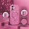 CROWNYX Luxury Glitter Case Compatible with iPhone 17, Magnetic Sparkle Rhinestone Diamond Protective Phone Cover with Camera Protection, Slim Shockproof Bling Case for Women and Girls