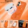 CROWNYX Luxury Glitter Case Compatible with iPhone 17, Magnetic Sparkle Rhinestone Diamond Protective Phone Cover with Camera Protection, Slim Shockproof Bling Case for Women and Girls