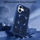 CROWNYX Luxury Glitter Case Compatible with iPhone 17, Magnetic Sparkle Rhinestone Diamond Protective Phone Cover with Camera Protection, Slim Shockproof Bling Case for Women and Girls