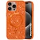 CROWNYX Luxury Glitter Case Compatible with iPhone 15 Pro Max, Magnetic Sparkle Rhinestone Diamond Protective Phone Cover with Camera Protection, Slim Shockproof Bling Case for Women and Girls