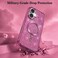 CROWNYX Luxury Glitter Case Compatible with iPhone 16 Plus, Magnetic Sparkle Rhinestone Diamond Protective Phone Cover with Camera Protection, Slim Shockproof Bling Case for Women and Girls