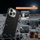 CROWNYX Magnetic Case for iPhone 15 Pro Max, Compatible With Wireless Charging, Ultra Slim Drop Resistant Cover, Anti-Slip, Carbon Fiber