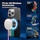 CROWNYX Magnetic Case for iPhone 15 Pro Max, Compatible With Wireless Charging, Ultra Slim Drop Resistant Cover, Anti-Slip, Carbon Fiber