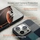 CROWNYX Magnetic Case for iPhone 15 Pro Max, Compatible With Wireless Charging, Ultra Slim Drop Resistant Cover, Anti-Slip, Carbon Fiber