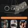 CROWNYX Magnetic Case for iPhone 16 Pro Max, Compatible With Wireless Charging, Ultra Slim Drop Resistant Cover, Anti-Slip, Carbon Fiber