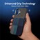CROWNYX Magnetic Case for iPhone 17, Compatible With Wireless Charging, Ultra Slim Drop Resistant Cover, Anti-Slip, Carbon Fiber
