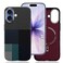 CROWNYX Magnetic Case for iPhone 17, Compatible With Wireless Charging, Ultra Slim Drop Resistant Cover, Anti-Slip, Carbon Fiber