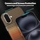 CROWNYX Magnetic Case for iPhone 17, Compatible With Wireless Charging, Ultra Slim Drop Resistant Cover, Anti-Slip, Carbon Fiber
